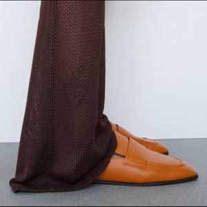 Zara flat loafers